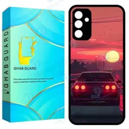 کاور قاب گارد طرح ماشین مدل GCHPA34 مناسب برای گوشی موبایل سامسونگ Galaxy A34 5G