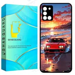 کاور قاب گارد طرح ماشین مدل GCHPA31 مناسب برای گوشی موبایل سامسونگ Galaxy A31