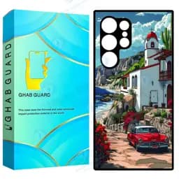 کاور قاب گارد طرح ماشین مدل Gchps23u مناسب برای گوشی موبایل سامسونگ Galaxy S23 Ultra 5G