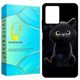 کاور قاب گارد طرح گربه مدل Gchprn12pp مناسب برای گوشی موبایل شیائومی Redmi Note 12 Pro Plus