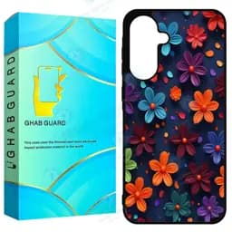 کاور قاب گارد طرح گل گلی مدل GA36 مناسب برای گوشی موبایل سامسونگ Galaxy A36