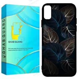 کاور قاب گارد طرح برگ مدل Gchpx مناسب برای گوشی موبایل اپل iPhone X / Xs