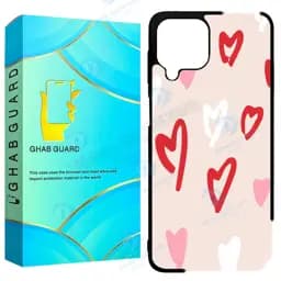 کاور قاب گارد طرح قلب مدل GCHPA224 مناسب برای گوشی موبایل سامسونگ Galaxy A22 4G / M22 4G / M32 4G