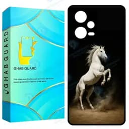 کاور قاب گارد طرح اسب مدل Gchpn12p مناسب برای گوشی موبایل شیائومی Redmi Note 12 Pro 5G