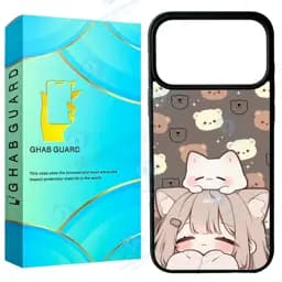 کاور قاب گارد طرح دختر و گربه مدل G17p مناسب برای گوشی موبایل اپل iPhone 17 Pro