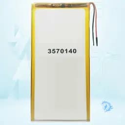 باتری لیتیوم پلیمر با ظرفیت 6000mAh سایز 3570140 خرید