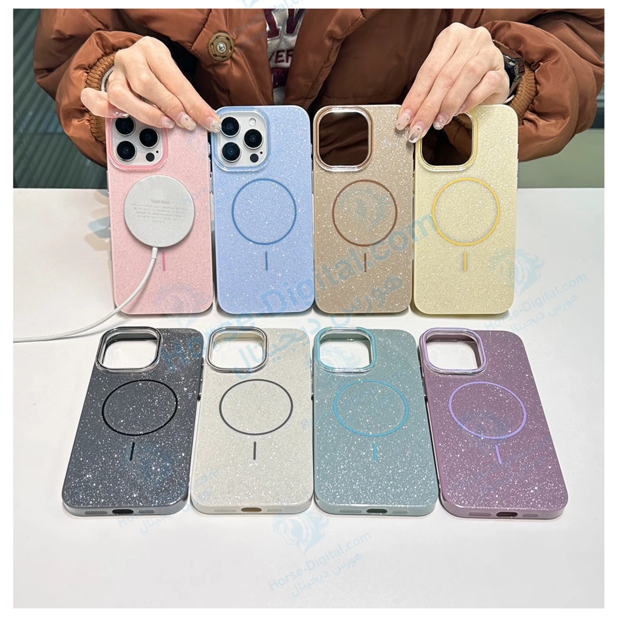 قاب اکلیلی Shiny طرح مگ سیف گوشی سامسونگ A15 خرید
