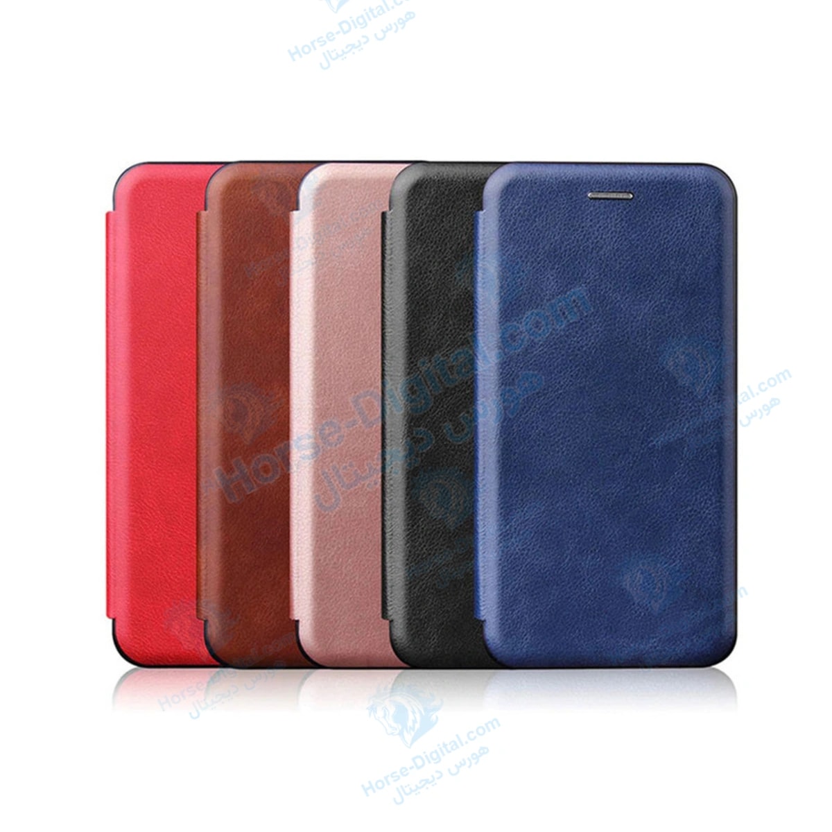 کیف محافظ چرمی سامسونگ Leather Standing Magnetic Cover For Samsung Galaxy A7 2016 خرید