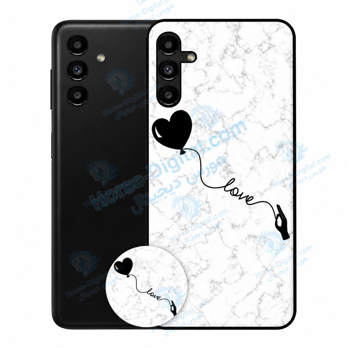 قاب طرح دار دخترانه Samsung Galaxy A13 5G مدل Love خرید
