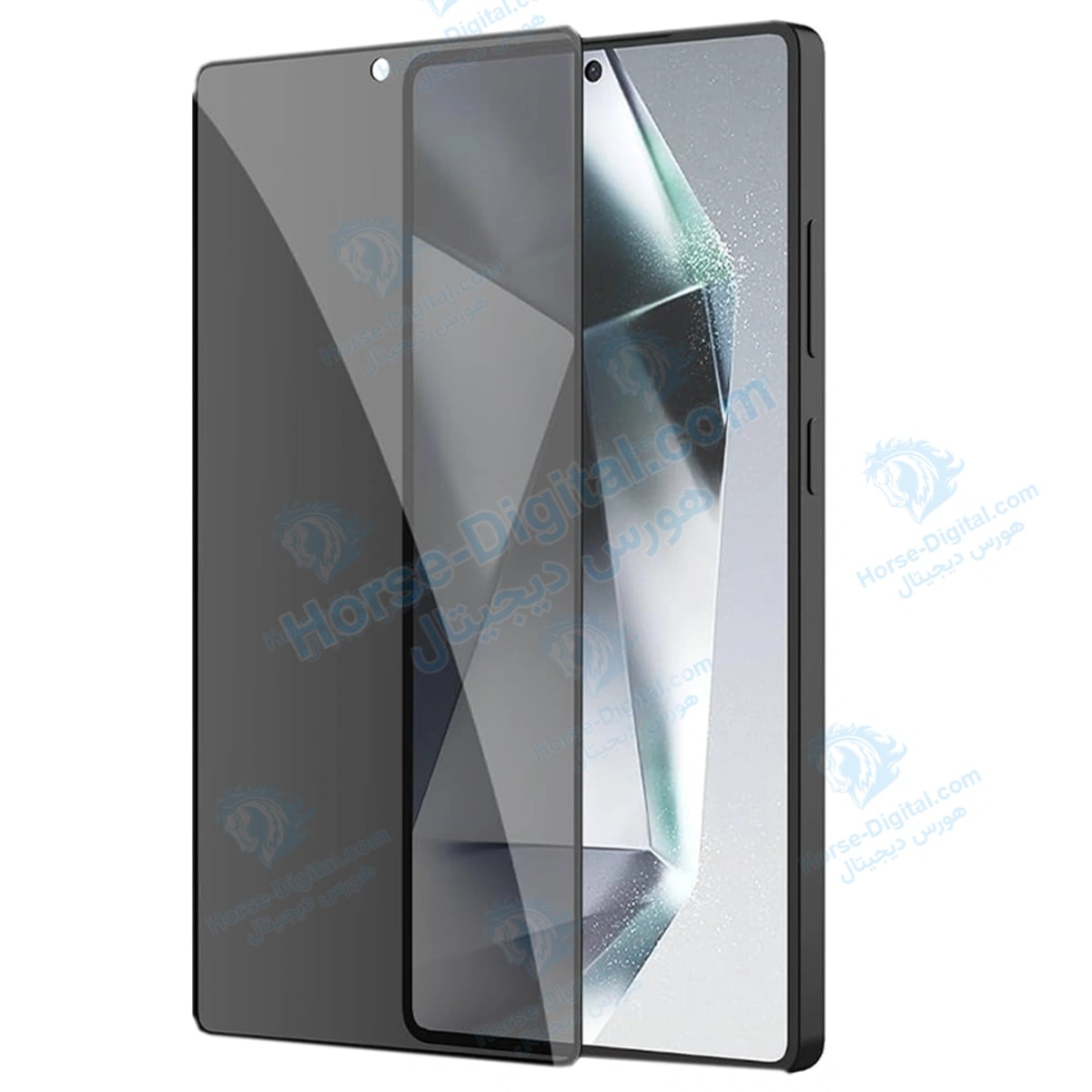 گلس شفاف H+ Pro نیلکین گوشی سامسونگ S25 Plus همراه با ابزار نصب خرید