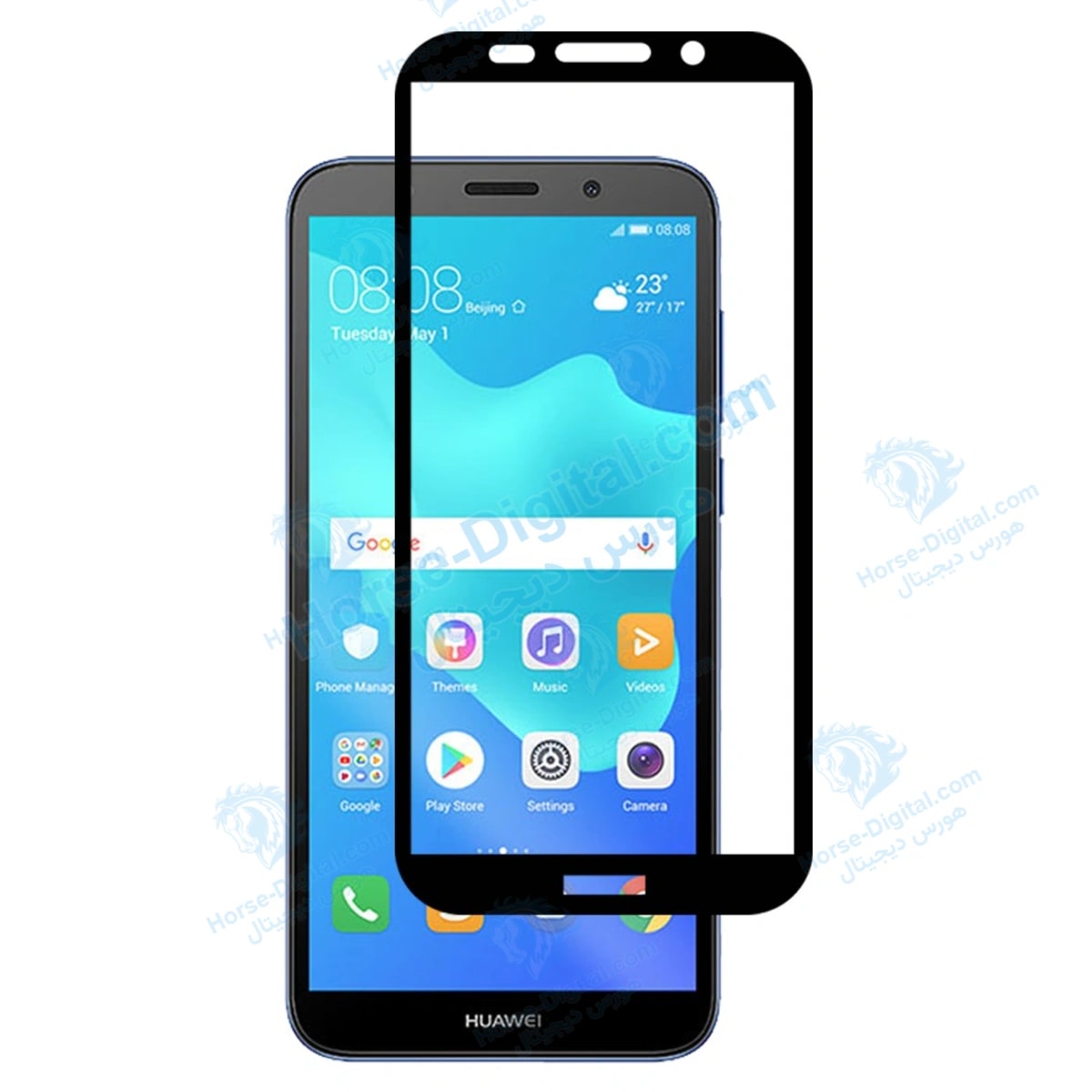 محافظ صفحه نمایش تمام چسب با پوشش کامل Huawei Y5 Prime 2018 خرید
