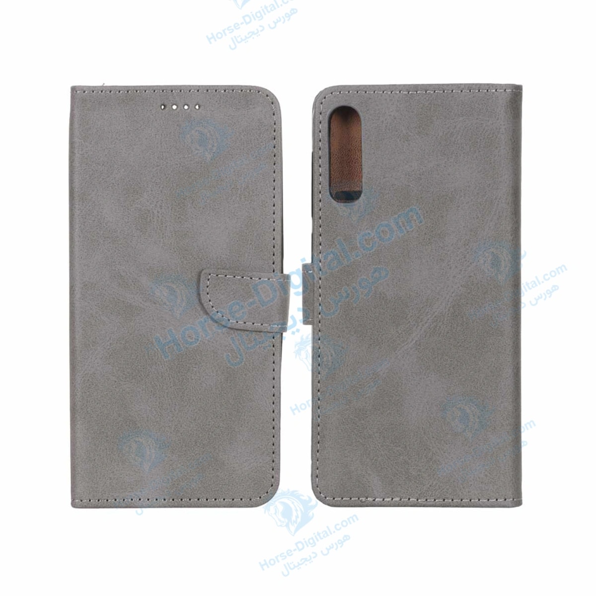 کیف محافظ چرمی سامسونگ Leather Standing Magnetic Cover For Samsung Galaxy A50 خرید