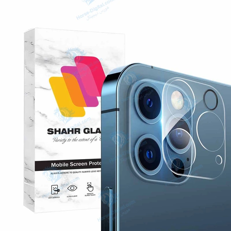محافظ لنز دوربین شهر گلس مدل 3DLNZSLSH مناسب برای گوشی موبایل اپل iPhone 13 Pro Max / 13 Pro خرید