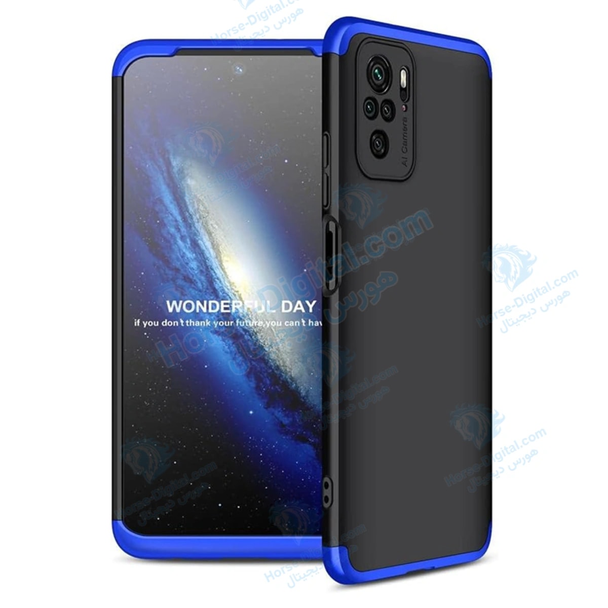 قاب محافظ با پوشش 360 درجه شیائومی Gkk Color Full Cover For Xiaomi Redmi Note 10s خرید