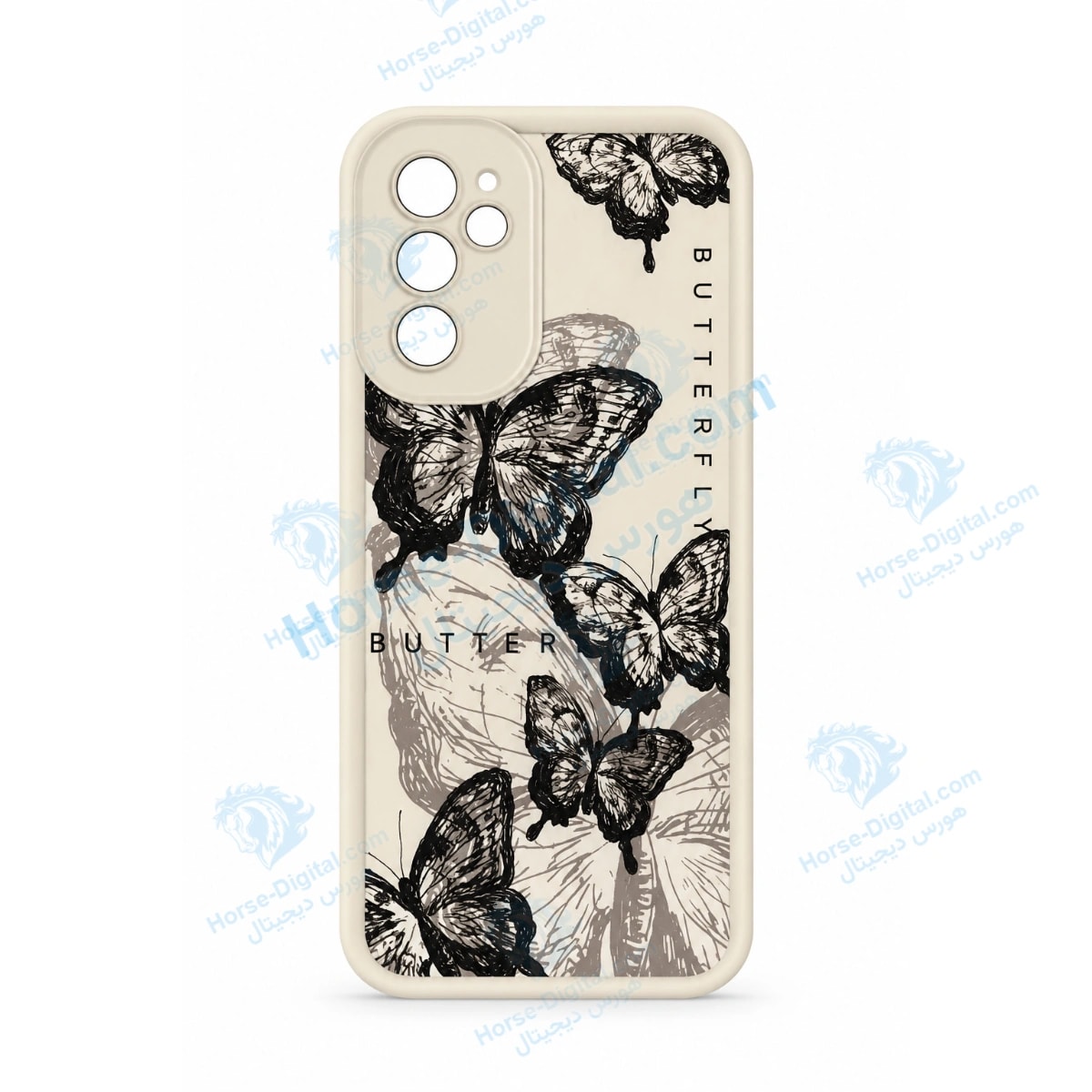 قاب دخترانه گوشی A15 مدل Solid Butterfly خرید
