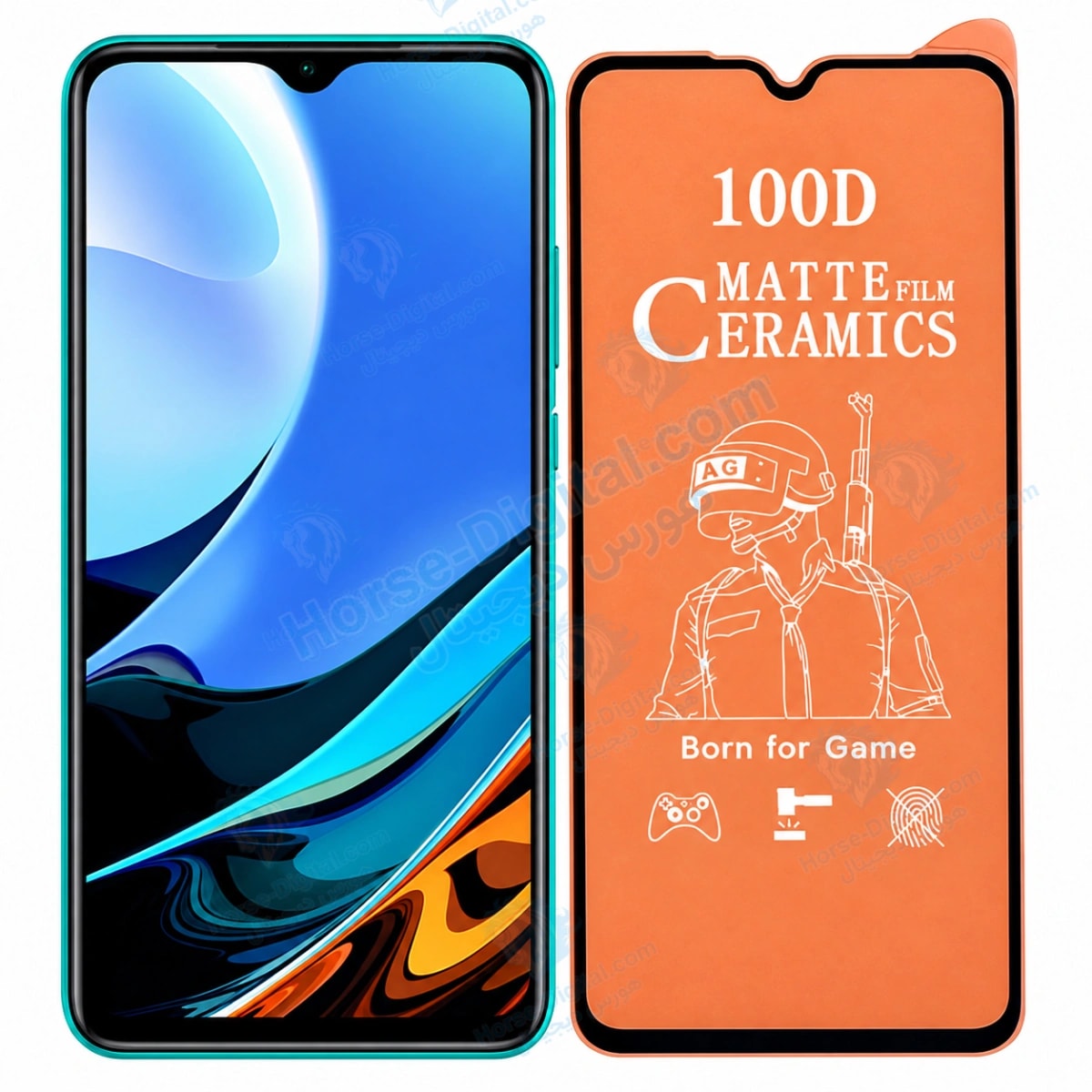محافظ صفحه نمایش مات سرامیکی تمام صفحه شیائومی Full Matte Ceramics Screen Protector Xiaomi Redmi 9 Power خرید