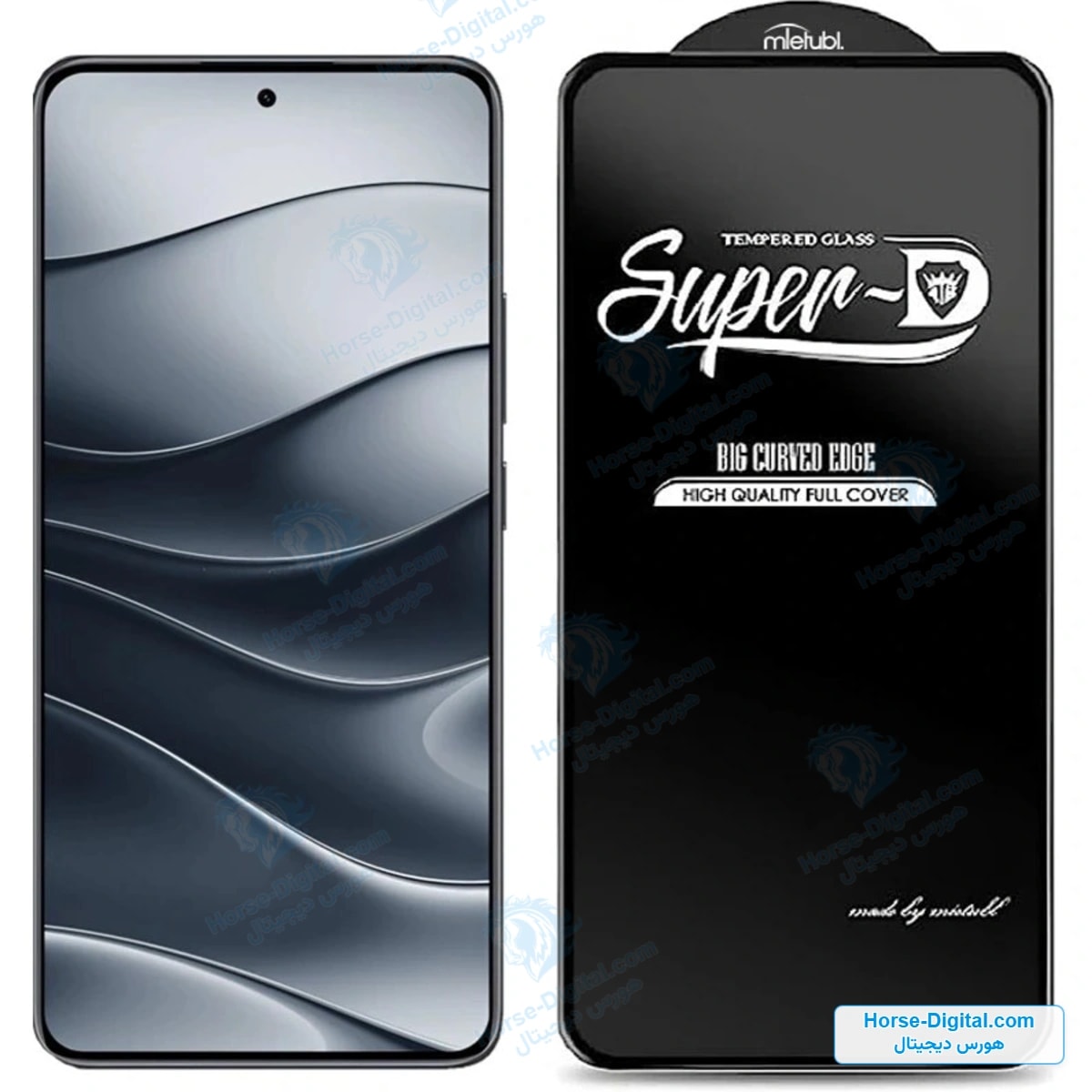 گلس گوشی شیائومی ردمی توربو 3 مدل Super D خرید