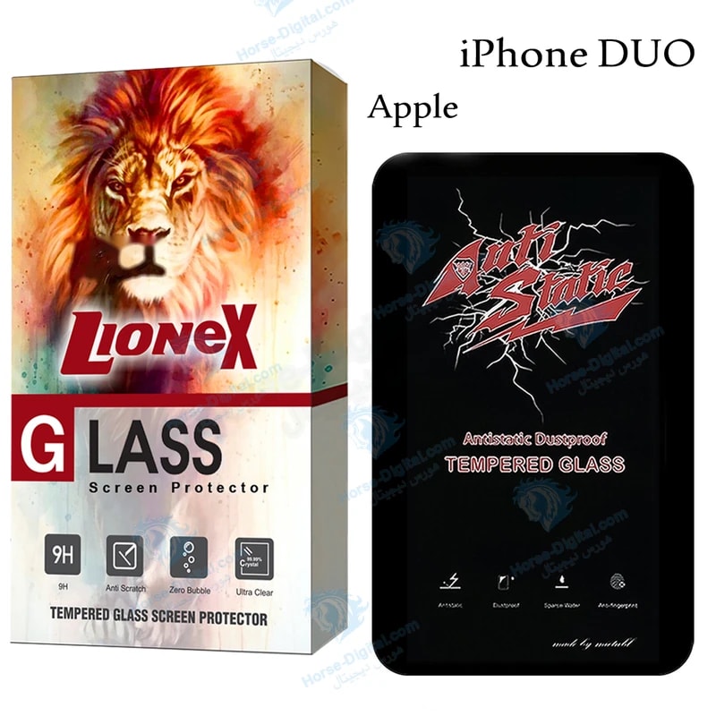 محافظ صفحه نمایش لایونکس مدل ANTL20 مناسب برای گوشی موبایل اپل iPhone Duo خرید