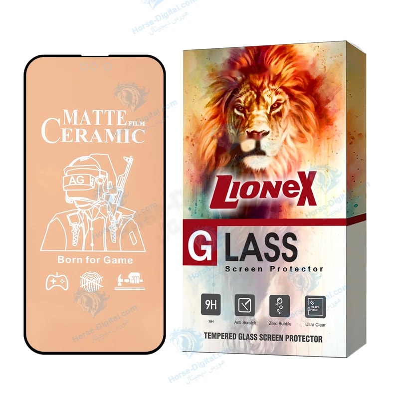 محافظ صفحه نمایش مات لایونکس مدل Ceramicl مناسب برای گوشی موبایل اپل iPhone 14 Pro خرید