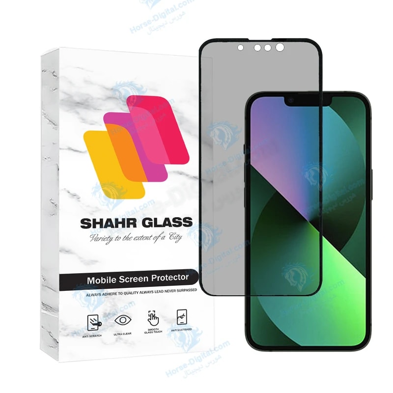 محافظ صفحه نمایش سرامیکی حریم شخصی شهر گلس مدل Cerprivs مناسب برای گوشی موبایل اپل iPhone 13 mini خرید