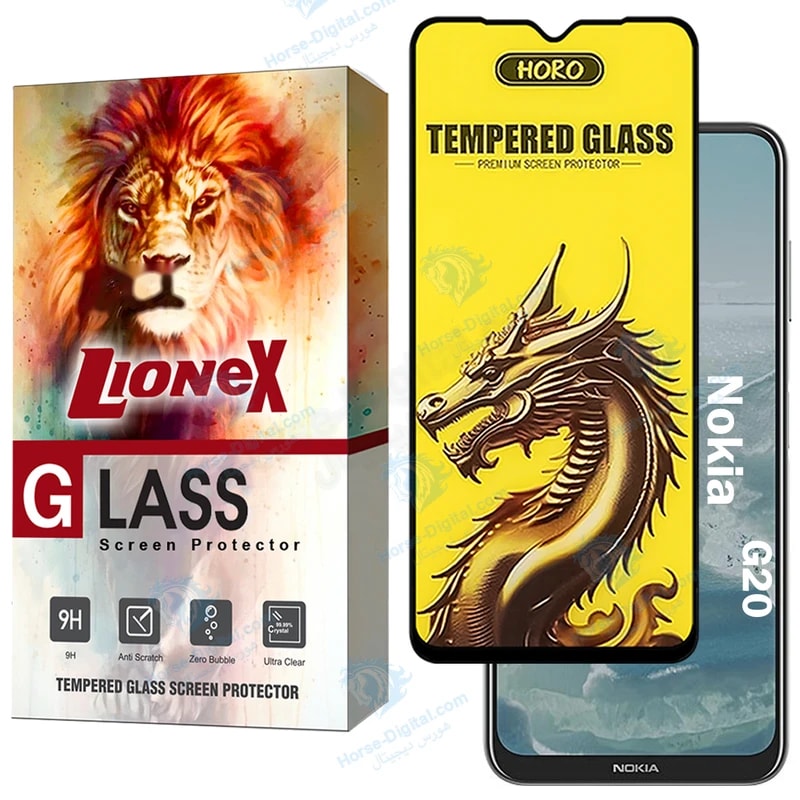 محافظ صفحه نمایش لایونکس مدل FHGL20 مناسب برای گوشی موبایل نوکیا G20 خرید