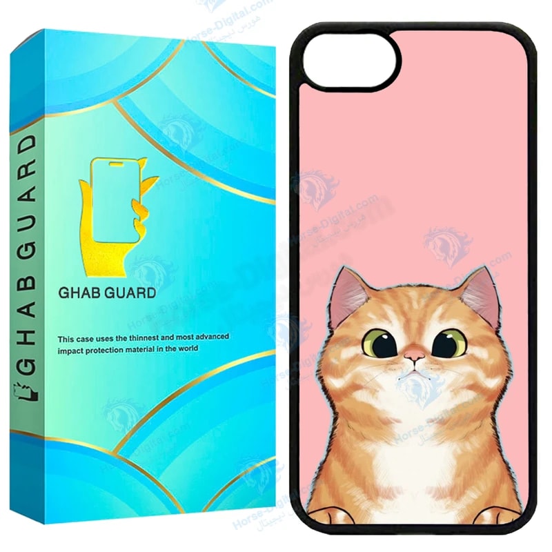 کاور قاب گارد طرح گربه مدل G16e مناسب برای گوشی موبایل اپل iPhone 16e خرید