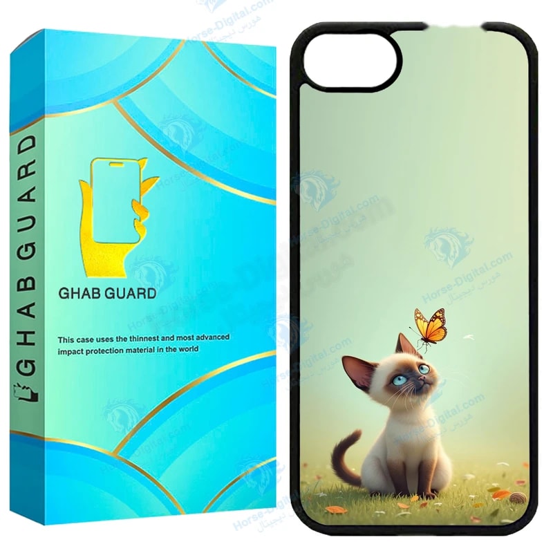 کاور قاب گارد طرح گربه مدل G16e مناسب برای گوشی موبایل اپل iPhone 16e خرید