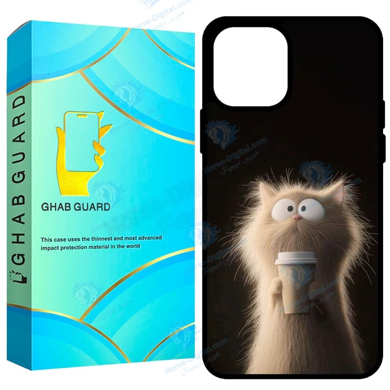 کاور قاب گارد طرح گربه مدل Gchp12p مناسب برای گوشی موبایل اپل iPhone 12 Pro خرید