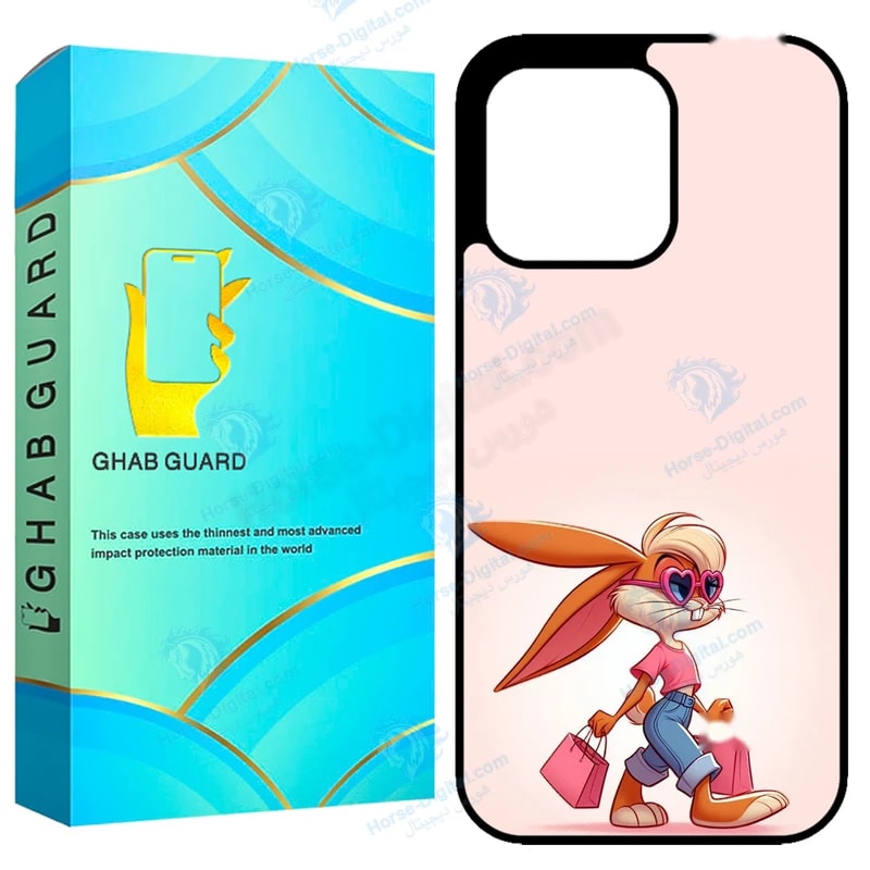 کاور قاب گارد طرح خرگوش مدل Gchp14pm مناسب برای گوشی موبایل اپل iPhone 14 Pro Max خرید