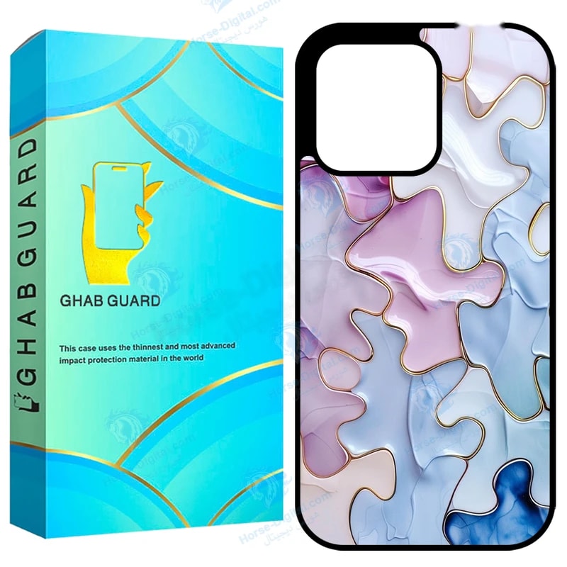 کاور قاب گارد طرح پازل مدل Gchp15pm مناسب برای گوشی موبایل اپل iPhone 15 Pro Max خرید