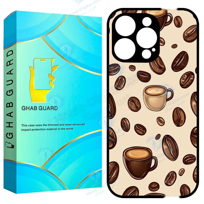 کاور قاب گارد طرح قهوه مدل Gchp16p مناسب برای گوشی موبایل اپل iPhone 16 Pro خرید