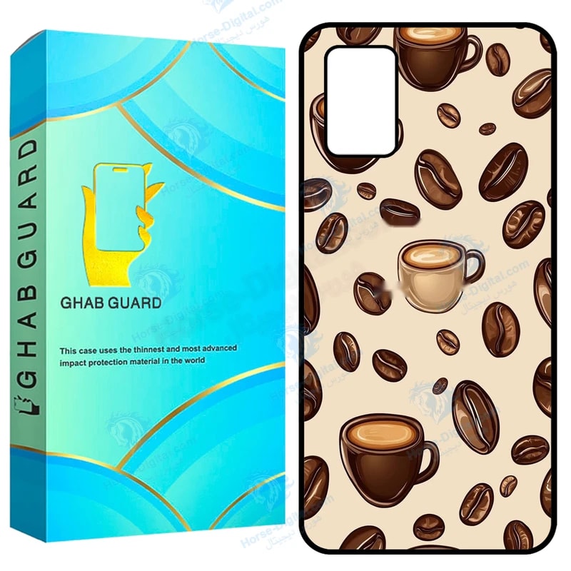کاور قاب گارد طرح قهوه مدل Gchpa03s مناسب برای گوشی موبایل سامسونگ Galaxy A02s / M02s / A03s خرید
