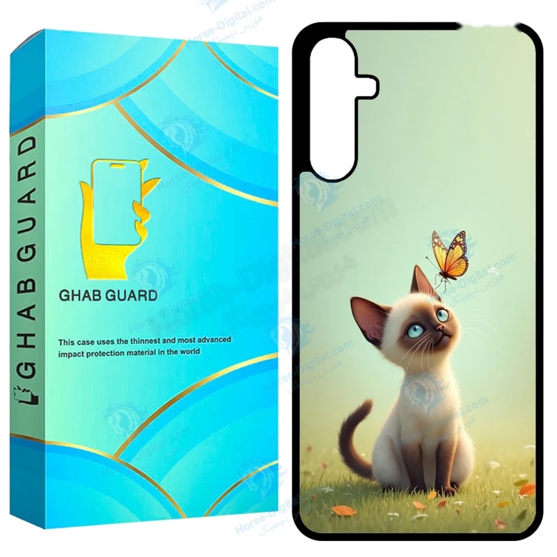 کاور قاب گارد طرح گربه مدل GCHPA14 مناسب برای گوشی موبایل سامسونگ Galaxy A14 4G / A14 5G / M14 5G خرید