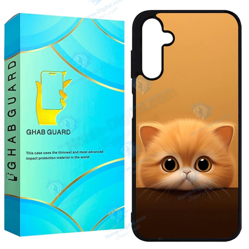 کاور قاب گارد طرح گربه مدل GCHPA25 مناسب برای گوشی موبایل سامسونگ Galaxy A25 خرید