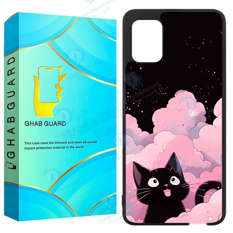کاور قاب گارد طرح گربه مدل GCHPA31 مناسب برای گوشی موبایل سامسونگ Galaxy A31 خرید