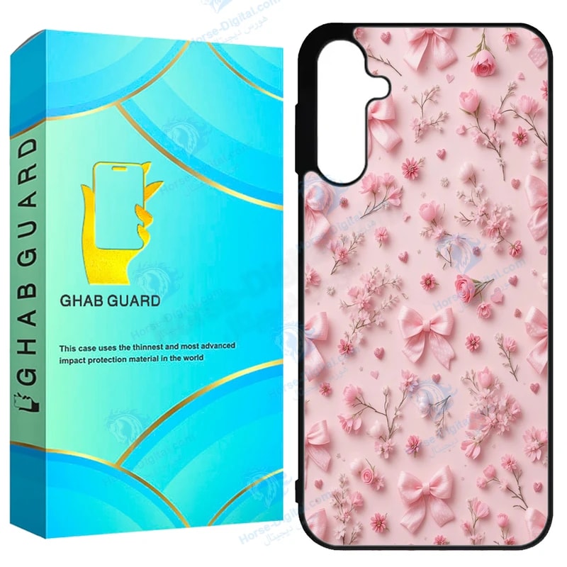 کاور قاب گارد طرح گل و پاپیون مدل GCHPA55 مناسب برای گوشی موبایل سامسونگ Galaxy A55 5G خرید