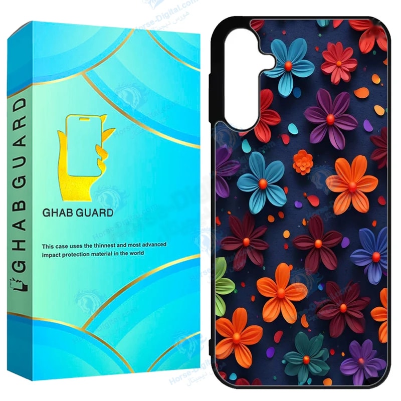 کاور قاب گارد طرح گل گلی مدل GCHPA55 مناسب برای گوشی موبایل سامسونگ Galaxy A55 5G خرید