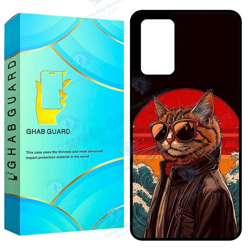 کاور قاب گارد طرح گربه مدل GCHPA72 مناسب برای گوشی موبایل سامسونگ Galaxy A72 4G خرید