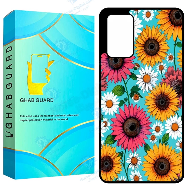 کاور قاب گارد طرح گل گلی مدل GCHPA72 مناسب برای گوشی موبایل سامسونگ Galaxy A72 4G خرید