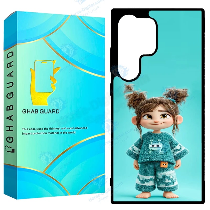 کاور قاب گارد طرح دختر مدل Gchpd24u مناسب برای گوشی موبایل سامسونگ Galaxy S24 Ultra 5G خرید