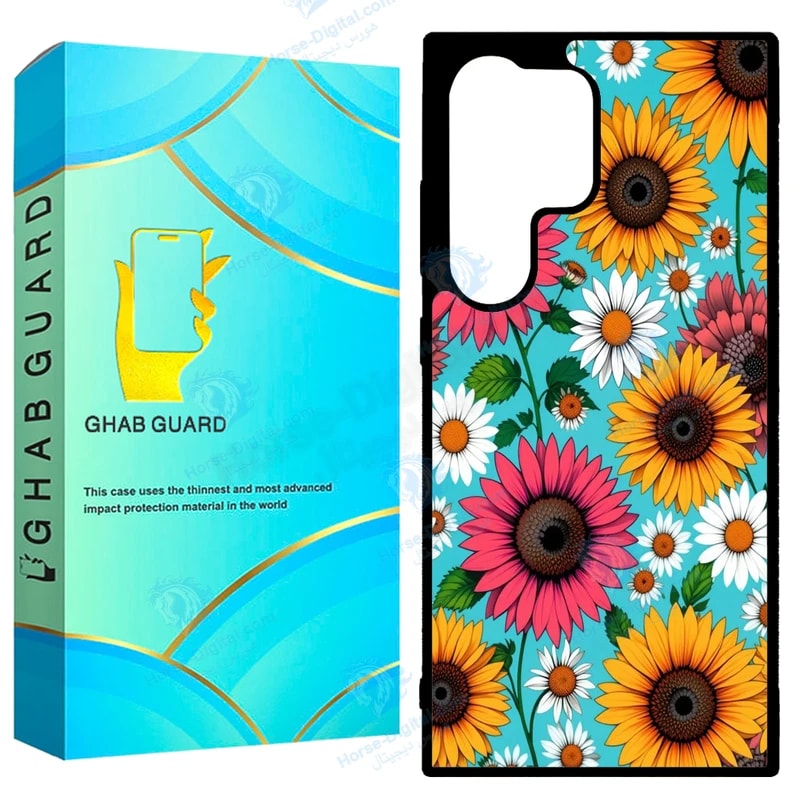 کاور قاب گارد طرح گل گلی مدل Gchpd24u مناسب برای گوشی موبایل سامسونگ Galaxy S24 Ultra 5G خرید