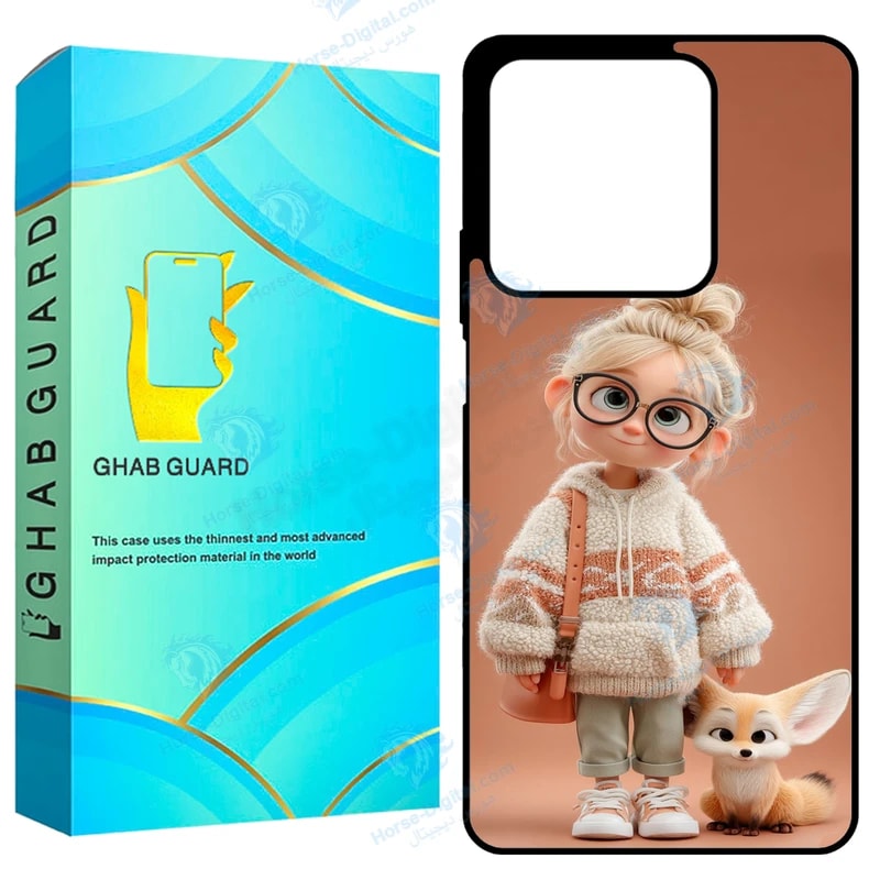 کاور قاب گارد طرح دختر و روباه مدل GCHPN134 مناسب برای گوشی موبایل شیائومی Redmi Note 13 4G خرید