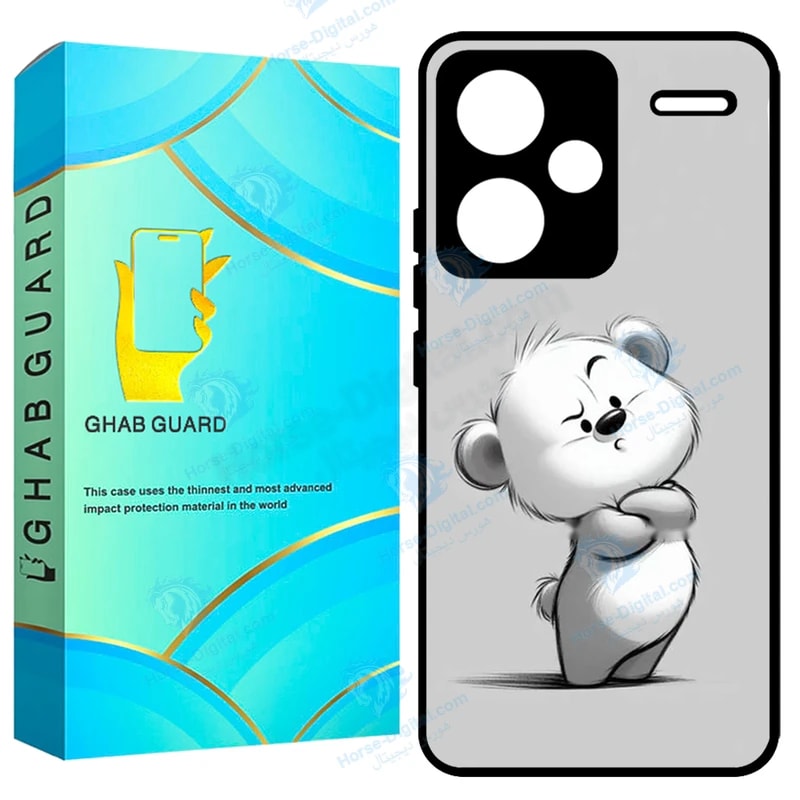 کاور قاب گارد طرح خرس مدل Gchpn13pl مناسب برای گوشی موبایل شیائومی Redmi Note 13 Pro Plus خرید