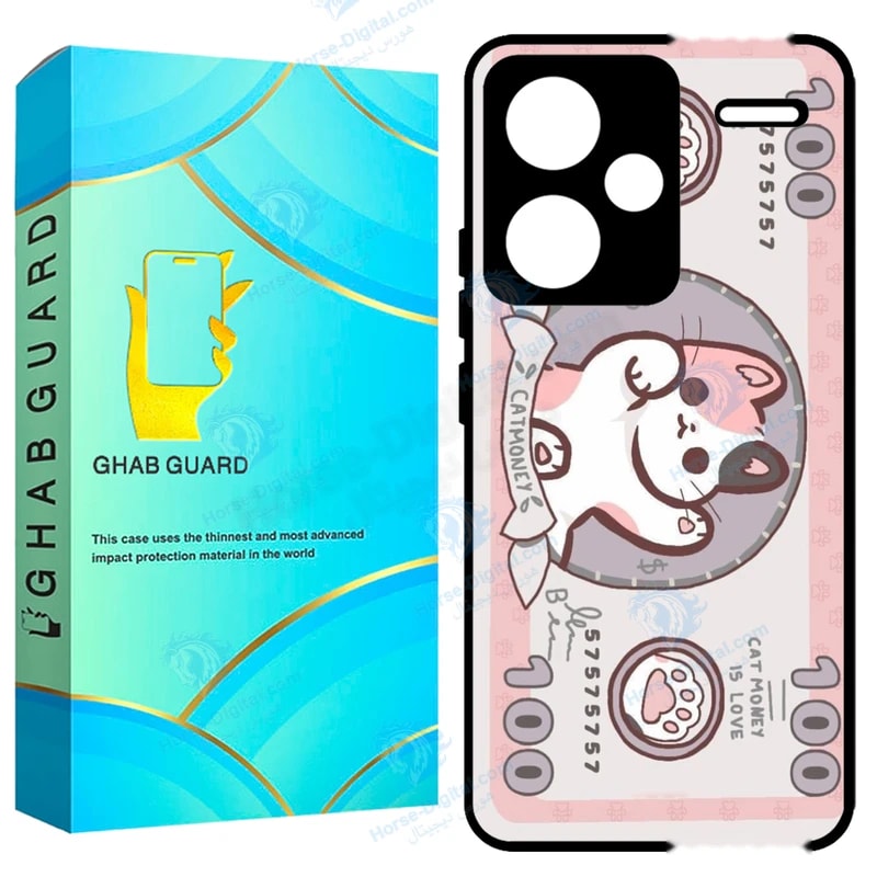 کاور قاب گارد طرح گربه مدل Gchpn13pl مناسب برای گوشی موبایل شیائومی Redmi Note 13 Pro Plus خرید