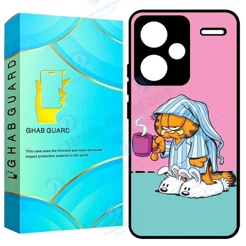 کاور قاب گارد طرح گارفیلد مدل Gchpn13pl مناسب برای گوشی موبایل شیائومی Redmi Note 13 Pro Plus خرید