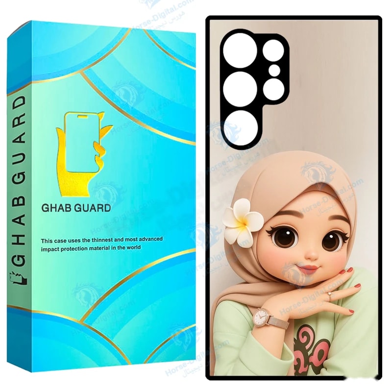 کاور قاب گارد طرح دختر مدل Gchps23u مناسب برای گوشی موبایل سامسونگ Galaxy S23 Ultra 5G خرید
