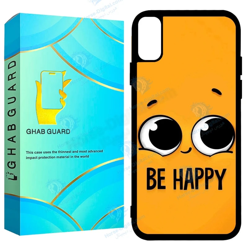 کاور قاب گارد طرح خوشحال مدل Gchpx مناسب برای گوشی موبایل اپل iPhone X / Xs خرید
