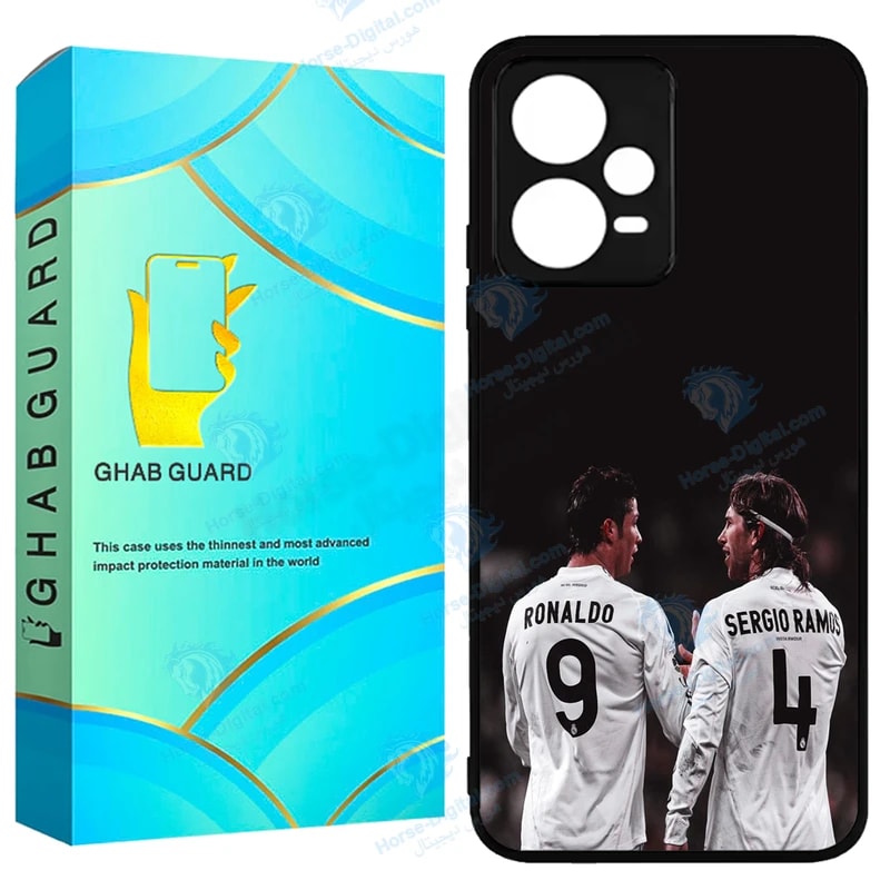 کاور قاب گارد طرح رونالدو و سرجیو مدل Gchpx5p مناسب برای گوشی موبایل شیائومی Poco X5 Pro 5G خرید
