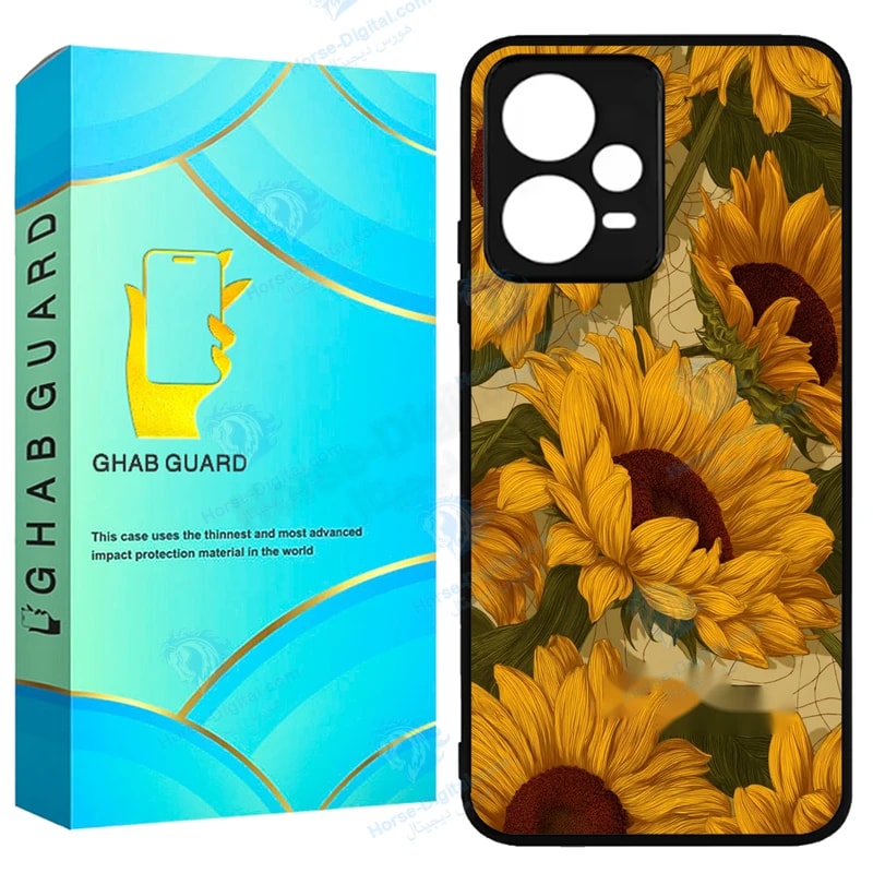 کاور قاب گارد طرح آفتابگردان مدل Gchpx5p مناسب برای گوشی موبایل شیائومی Poco X5 Pro 5G خرید