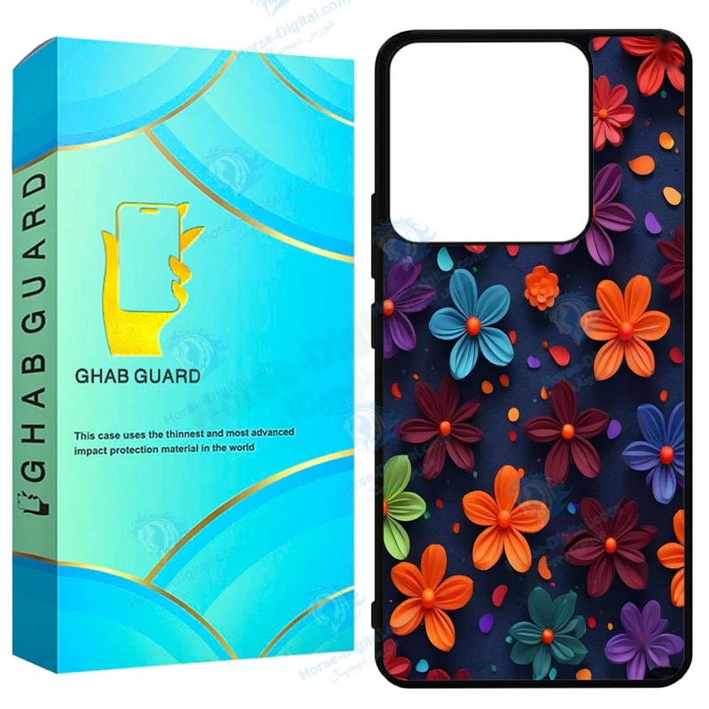 کاور قاب گارد طرح گل گلی مدل GN14 مناسب برای گوشی موبایل شیائومی Redmi Note 14 5G خرید
